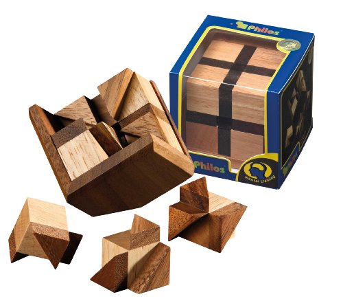 Philos 6274 - Bermuda-Cube, Würfel, 8 Puzzle Teile, Knobelspiel von Philos