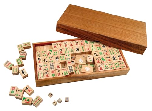 Philos 6323 - Mah Jongg, aus Holz, mit arabischen Zahlen Philos 6323 - Mah Jongg, aus Holz, mit arabischen Zahlen von Philos