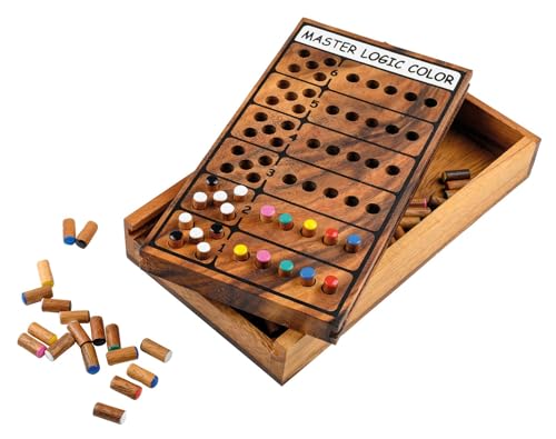 Philos 6333 - Kodikas, Superhirn, Logikspiel, Denkspiel, Strategiespiel, Brettspiel aus Holz Philos 6333 - Kodikas, Superhirn, Logikspiel, Denkspiel, Strategiespiel, Brettspiel aus Holz von Philos
