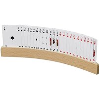 Spielkartenhalter, aus Holz, ohne Spielkarten, 35 cm von Philos