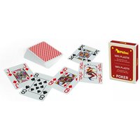 Philos 6723 - Pokerkarten, rot, Plastik Philos 6723 - Pokerkarten, rot, Plastik von Philos