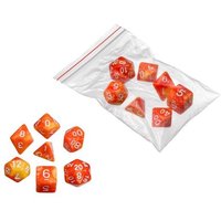 Philos 7795 - Würfel, oblivion, orange, 7er Beutel Philos 7795 - Würfel, oblivion, orange, 7er Beutel von Philos