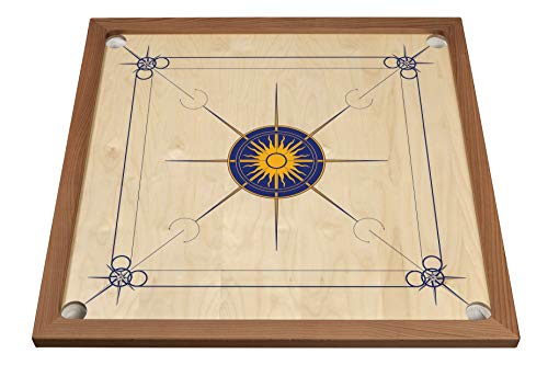 Philos 8216 - Carrom standard, blau-gelb, Geschicklichkeitsspiel Philos 8216 - Carrom standard, blau-gelb, Geschicklichkeitsspiel von Philos