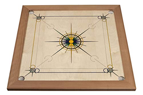 Philos 8231 - Carrom Superior, blau-gelb-grün, Geschicklichkeitsspiel Philos 8231 - Carrom Superior, blau-gelb-grün, Geschicklichkeitsspiel von Philos