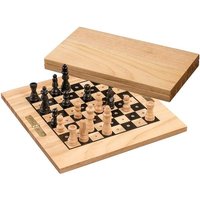 Schach, mini, Reisespiel, klappbar, Feld 19 mm von Philos
