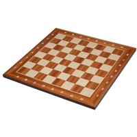 Schachbrett Madrid, Feld 40 mm, mit Randbeschriftung Schachbrett Madrid, Feld 40 mm, mit Randbeschriftung von Philos