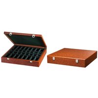 Schachfigurenbox Exklusiv, Wurzelholzoptik, 430 x 425 x 95 mm, mit Einzelfächern Schachfigurenbox Exklusiv, Wurzelholzoptik, 430 x 425 x 95 mm, mit Einzelfächern von Philos