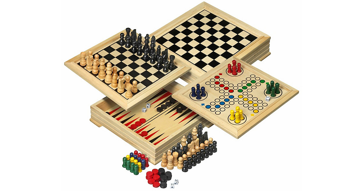 Spielesammlung Holz Mini Spielesammlung Holz Mini von Philos