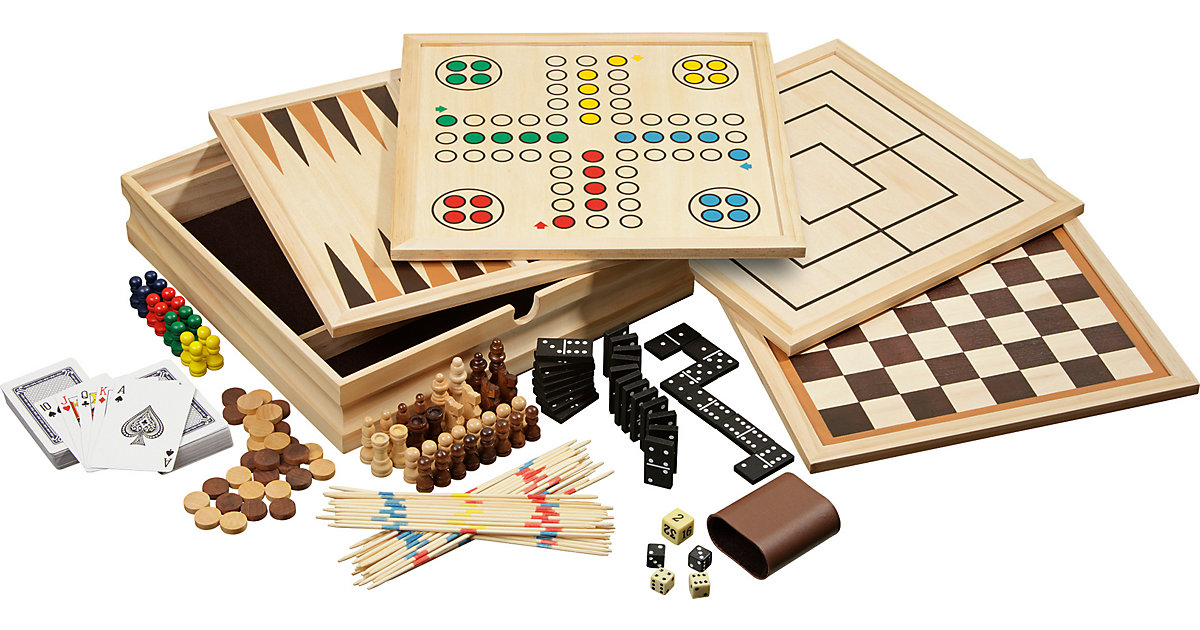 Spielesammlung Holz medium Spielesammlung Holz medium von Philos