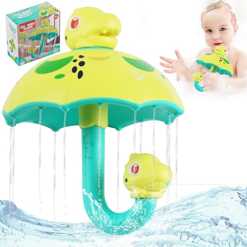 Badewannenspielzeug Baby, Drehbar-Tier-Duschkopf, Spray-Spiel, Dinosaurier Duschschirm Badespielzeug, Für Baby AB 1 Jahr Badewannenspielzeug Baby, Drehbar-Tier-Duschkopf, Spray-Spiel, Dinosaurier Duschschirm Badespielzeug, Für Baby AB 1 Jahr von Phlognfy