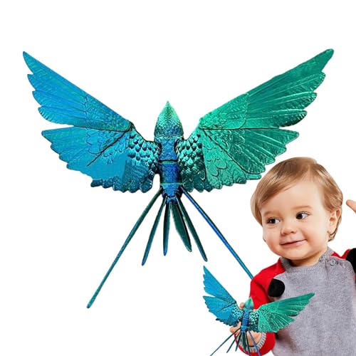 PhnkjGh 3D-gedruckte Tiere flexibel,3D-gedruckte Spielzeuge | Bewegliches Schwalbenvogel-Fidget-Spielzeug | Einzigartige 3D-gedruckte Sachen, rustikale Hochzeitsdekoration, Schwalben-Wandskulptur für von PhnkjGh