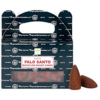 Rückfluss-Räucherkegel "Palo Santo" für Wasserfall-Effekt, 24 Stück Rückfluss-Räucherkegel "Palo Santo" für Wasserfall-Effekt, 24 Stück von Phoenix Import