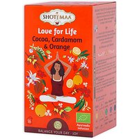Shoti Maa Kräutertee mit Kakao, Orange und Kardamom, 16 Beutel Shoti Maa Kräutertee mit Kakao, Orange und Kardamom, 16 Beutel von Phoenix Import
