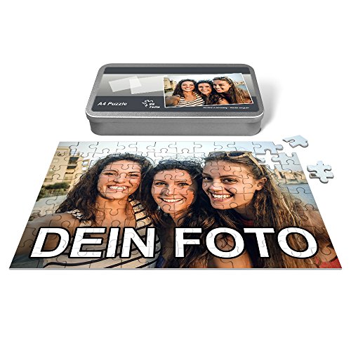 PhotoFancy® - Puzzle mit eigenem Foto Bedrucken Lassen (96 Teile (A4)) von PhotoFancy