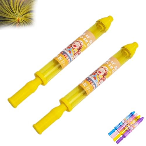 Feuerwerk Wasserpistole, Romantisches Wasserpistole Mädchen Spielzeug, Wasserspray Spielzeug Für Strands Spielplatz Pool Parteien, 2/4 Stück Feuerwerk Wasser Squirter (Gelb*2) von Phqenzap