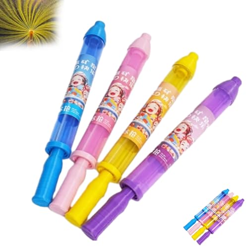 Feuerwerk Wasserpistole, Romantisches Wasserpistole Mädchen Spielzeug, Wasserspray Spielzeug Für Strands Spielplatz Pool Parteien, 2/4 Stück Feuerwerk Wasser Squirter (Kombination*4) von Phqenzap
