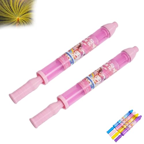 Feuerwerk Wasserpistole, Romantisches Wasserpistole Mädchen Spielzeug, Wasserspray Spielzeug Für Strands Spielplatz Pool Parteien, 2/4 Stück Feuerwerk Wasser Squirter (Rosa*2) von Phqenzap