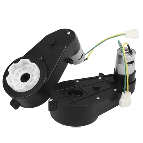 2 Stück Kinder-Fahrauto, Getriebe 550, 12-V-Motor, 40.000 Min, Elektromotor mit Getriebe, Hochgeschwindigkeits-RS550-Gleichstrommotor, Passend 2 Stück Kinder-Fahrauto, Getriebe 550, 12-V-Motor, 40.000 Min, Elektromotor mit Getriebe, Hochgeschwindigkeits-RS550-Gleichstrommotor, Passend von Phyachelo