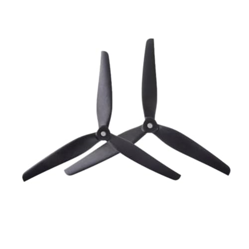 Phyachelo 7 X 4,5 X 3 7 3-Blatt-Propeller, Schwarzer Kohlenstoffverstärkter Nylon-Propeller für FPV-Drohne 7045 Phyachelo 7 X 4,5 X 3 7 3-Blatt-Propeller, Schwarzer Kohlenstoffverstärkter Nylon-Propeller für FPV-Drohne 7045 von Phyachelo