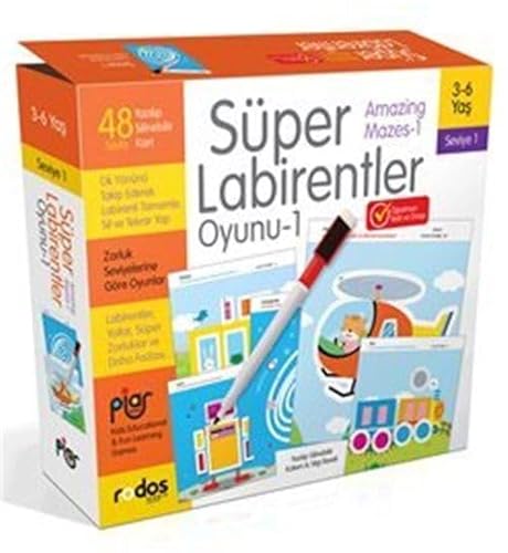 Piar Kids Süper Labirentler/Seviye 1 von Piar Kids