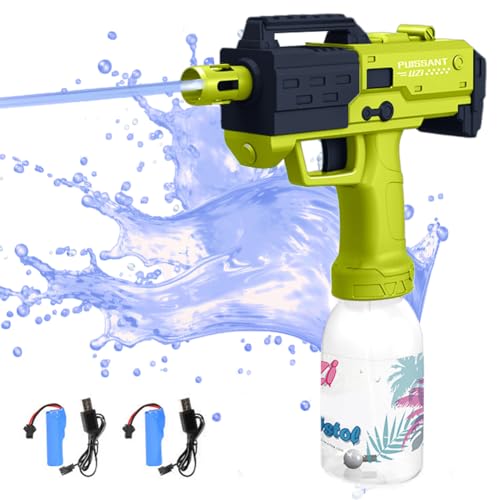 Elektrische Wasserpistole für Erwachsene und Kinder – Automatische Wasserspritzpistole mit 26-32 Fuß Reichweite, 300CC Kapazität, Wiederaufladbar, Ideal für Pool, Strand und Outdoor-Wasserspiele Elektrische Wasserpistole für Erwachsene und Kinder – Automatische Wasserspritzpistole mit 26-32 Fuß Reichweite, 300CC Kapazität, Wiederaufladbar, Ideal für Pool, Strand und Outdoor-Wasserspiele von Piashow