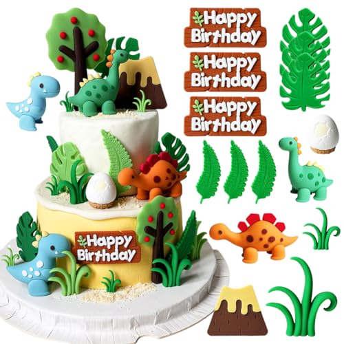 Luxury Dino Tortendeko Dinosaurier Geburtstagsdeko – Cake Topper Geburtstag, Dino Kuchen Deko, Nicht Essbare Dino Party Deko Kindergeburtstag, Muffin Deko, Dino Figuren, 16 Stück Dino Geburtstag Deko Luxury Dino Tortendeko Dinosaurier Geburtstagsdeko – Cake Topper Geburtstag, Dino Kuchen Deko, Nicht Essbare Dino Party Deko Kindergeburtstag, Muffin Deko, Dino Figuren, 16 Stück Dino Geburtstag Deko von Piashow