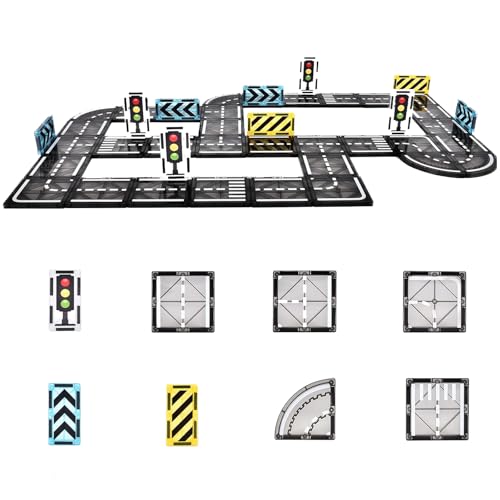Piashow Magnetbausteine Bausteine Straßenset, 50PCS Magnetic Tiles Stadtstraßen, Magnet Magnetische Fliesen Stadtstraßen Bausteine für Kinder, Geschenke für Jungen Mädchen ab 3 Jahren Kinderspielzeug Piashow Magnetbausteine Bausteine Straßenset, 50PCS Magnetic Tiles Stadtstraßen, Magnet Magnetische Fliesen Stadtstraßen Bausteine für Kinder, Geschenke für Jungen Mädchen ab 3 Jahren Kinderspielzeug von Piashow