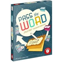 Pass the Word - Ein leicht zugängliches, kooperatives Partyspiel, basierend auf dem Stille-Post-Prinzip von Piatnik Deutschland