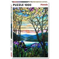 Piatnik - Tiffany - Magnolien und Iris, 1000 Teile von Piatnik Deutschland