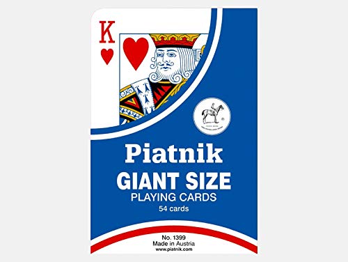 Piatnik 1399 - Riesenkarten, rot von Piatnik