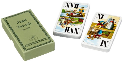 Piatnik 1905 Jagdtarock, Braun, Grün und Schwarz von Piatnik