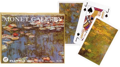 Piatnik Monet Gallery Lilies Bridge Playing Cards by Piatnik von Piatnik