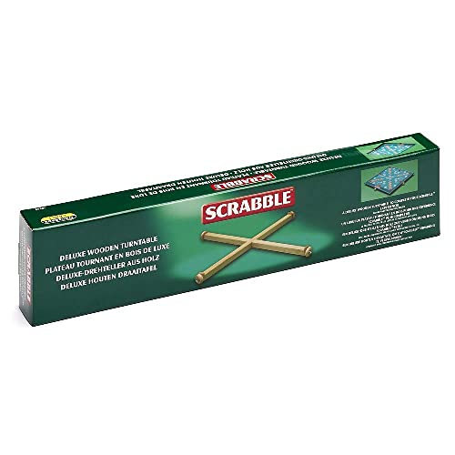 Piatnik 855007 Scrabble de Luxe Drehteller aus Holz von Piatnik