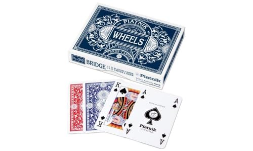 Bridge Wheels (lino) Doppelspiel von Piatnik