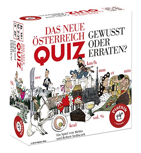 Piatnik 6126 - Quizspiel Das Neue Österreich Quiz von Piatnik
