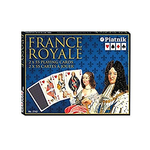 France Royal Bridge WK, Rot / Schwarz France Royal Bridge WK, Rot / Schwarz von Piatnik