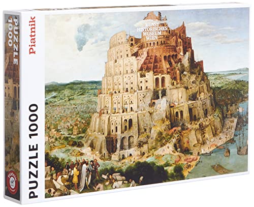 Piatnik 5639 Bruegel Turmbau zu Babel, 1.000 Teile Puzzle, Multicolor von Piatnik