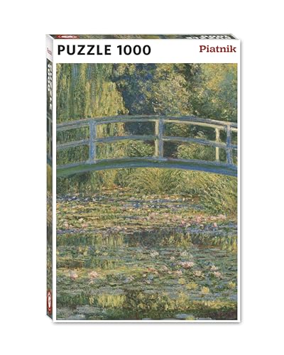 Piatnik 570346 1000 Teile Puzzle Monet-Der Seerosenteich, Bunt von Piatnik