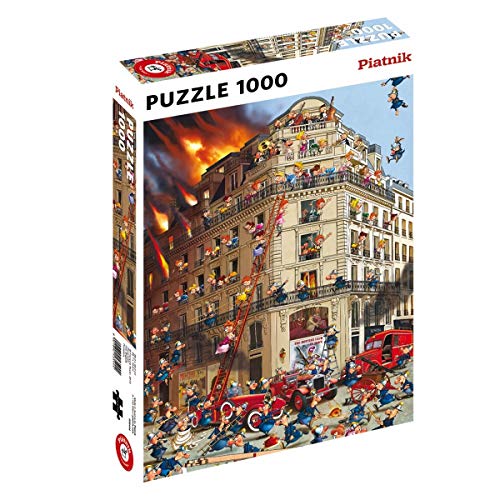 Piatnik 00 5354 5354 - Ruyer - Feuerwehr, 1000 Teile Puzzle von Piatnik