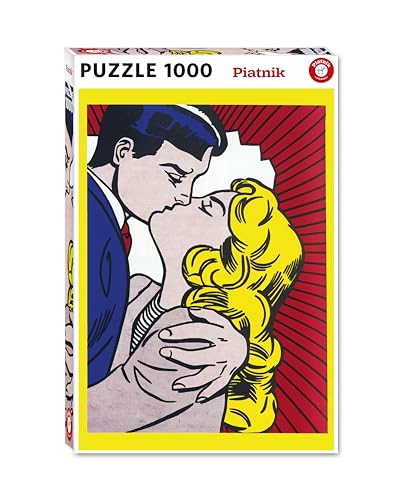 Piatnik 1000 Teile Puzzle Lichtenstein - Kiss III von Piatnik