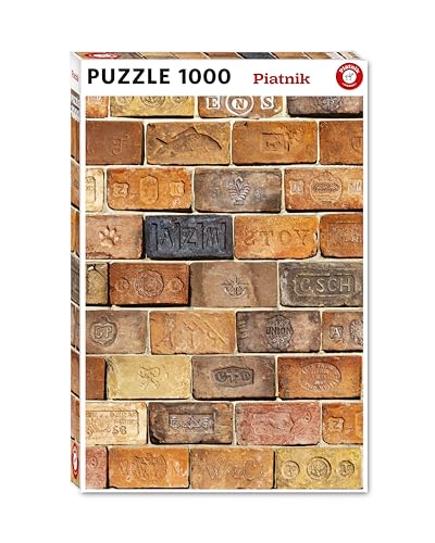 Piatnik 1000 Teile Puzzle Ziegel von Piatnik