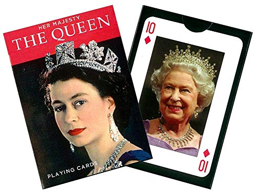 Piatnik 1653 Kartenspiel The Queen, 55 Blatt, Schwarz Piatnik 1653 Kartenspiel The Queen, 55 Blatt, Schwarz von Gibsons