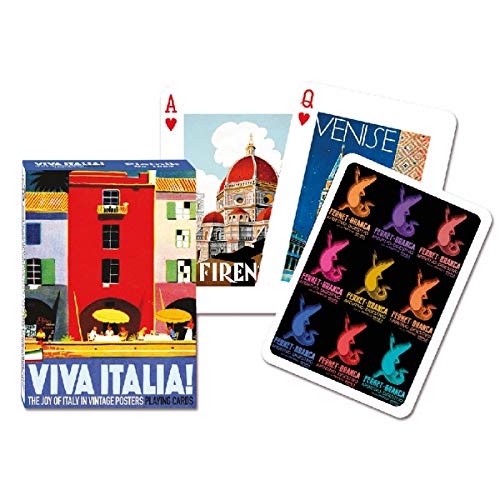 Piatnik 1667 Kartenspiel Viva Italia 55 Blatt von Piatnik