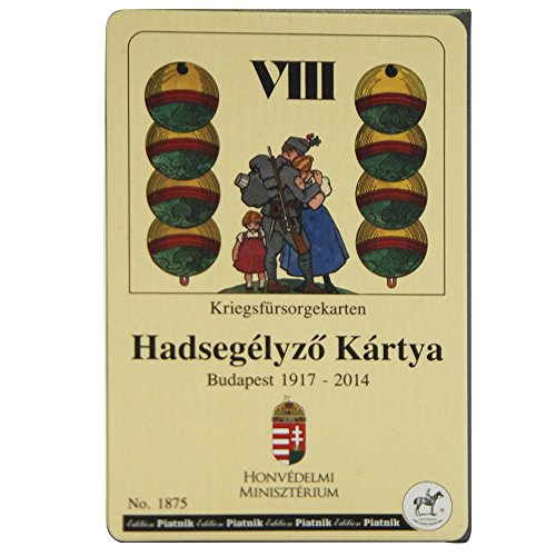 Piatnik 1875 - Kartenspiel "Ungarische Kriegsfürsorgekarten", 32 Blatt von Piatnik