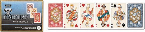 Piatnik?-?2019.0?-?2?decks of 54?Playing Cards Deluxe Box Patience Empire by Piatnik Piatnik?-?2019.0?-?2?decks of 54?Playing Cards Deluxe Box Patience Empire by Piatnik von Piatnik Vienna