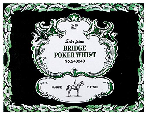 Piatnik 2432 - Bridge Poker Whist 2 x 55 Karten von Piatnik