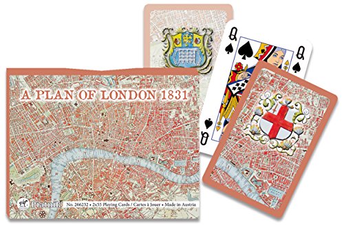 Piatnik 2662 - Kartenspiel "London 1831", 2 x 55 Blatt Piatnik 2662 - Kartenspiel "London 1831", 2 x 55 Blatt von Piatnik