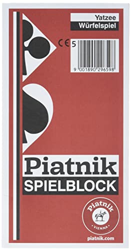 Piatnik 2965 - Eskalero - Yatzee Block 2er Packung von Piatnik