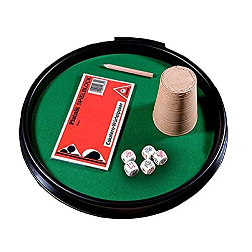 Piatnik 2967 - Würfeltablett Pokerwürfel, Weiß/Schwarz Piatnik 2967 - Würfeltablett Pokerwürfel, Weiß/Schwarz von Piatnik