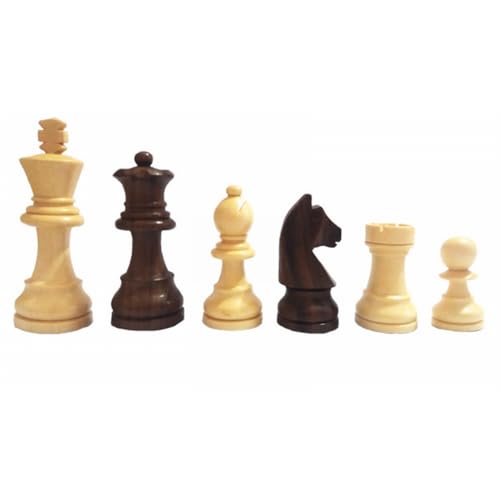 Piatnik 420424 Klappbares Schachbrett, Königsmotiv, Magnetisches Schachspiel aus Holz klein, Echiquier pliant 25 cm ROI 44 mm von Piatnik